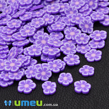 Слайсы FIMO Цветок фиолетовый, 5 мм, 3 г (DIF-044235)