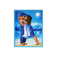 Набор для вышивания нитками, 5D Первый поцелуй, 42х31 см (SXM-061208)