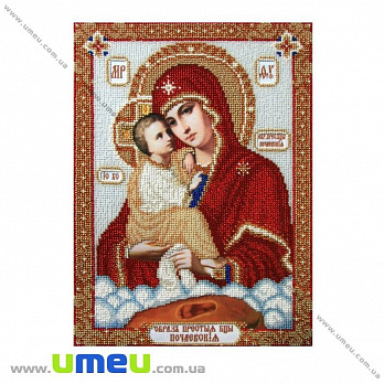 Схема для выш. бисером VDV, Икона Почаевская Т-383, 30х22 см (SXM-029395)