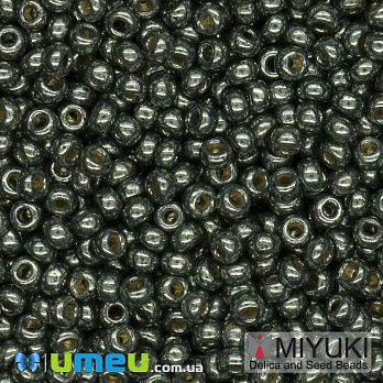 Бісер японський Miyuki круглий RR 11/0 №5112 Duracoat Galvanized, Хакі (BIS-045728)