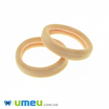 Резинка для волосся мікрофібра, 42 мм, Тілесна (OSN-041688)