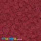 Паєтки Італія круглі плоскі, 3 мм, Червоні №466F Rosso Fancy, 3 г (PAI-039165)