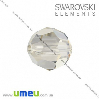 Бусина Swarovski 5000 Silver Shade, 6 мм, Граненая круглая, 1 шт (BUS-003192)