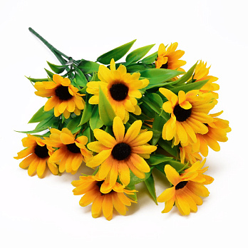 Букет соняшника, 34 см, Жовтий (DIF-052687)