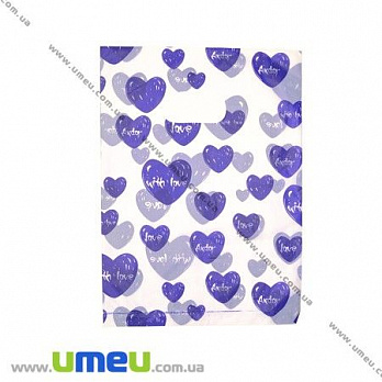 Подарочный пакетик, 18х13 см, Фиолетовый, 1 шт (UPK-003034)