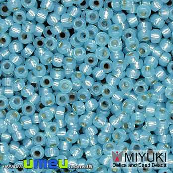 Бисер японский Miyuki круглый RR 11/0 №647, Голубой, 5 г (BIS-036706)