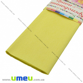 Гофрированная бумага Украина, Желтая, 0,5х2 м (DIF-023811)