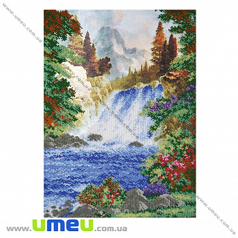 Схема для виш. бісером VDV, Гірський водоспад Т-359, 44х33 см (SXM-029247)