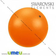 Намистина Swarovski 5810 Neon Orange, 14 мм, Перламутрова, 1 шт (BUS-009890)