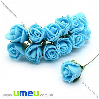 [Архів] Роза латексна, 15 мм, Блакитна (DIF-008413)