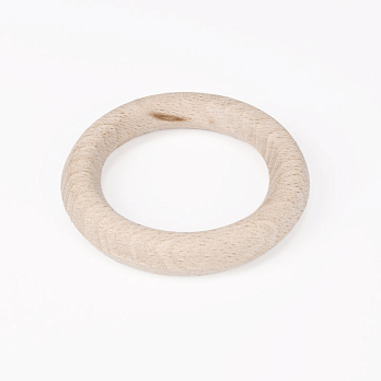 Кольцо деревянное 53 мм, Бук, 1 шт (BUS-054808)