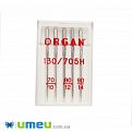 Иглы ORGAN UNIVERSAL №70-90 для бытовых швейных машин, 5 шт (SEW-047608)