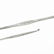 Гачок для в'язання сталевий ROSE, 2,0 мм, 1 шт (YAR-024551)