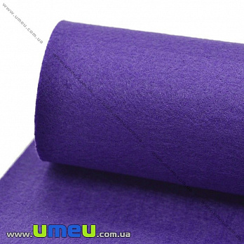 Фетр 1 мм, 20х30 см, 143 Фиолетовый темный, 1 шт (FLT-011336)