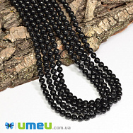 Намистина Swarovski 5810 Mystic Black Pearl 335, 6 мм, 1 шт (BUS-040847)