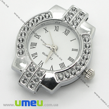 [Архів] Годинник для браслетів, Срібло, 29х22 мм (CLC-006109)