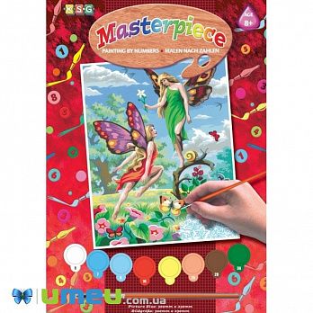 Набір для творчості Sequin Art PAINTING BY NUMBERS JUNIOR Феї (DIF-043458)