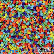 Бісер японський Miyuki Delica 15/0 DBSmix03, Різнокольоровий, 3 г (BIS-049722)