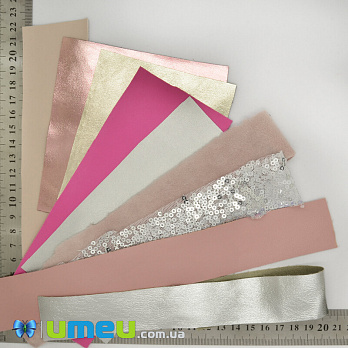 Набор тканей, Золотисто-розовый, 1 набор (LTH-042078)