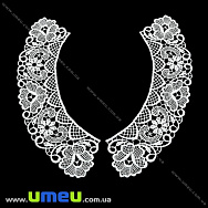 Мереживний комір Квіти, Білий (LEN-024993) Мереживний комір Квіти, Білий (LEN-024993)