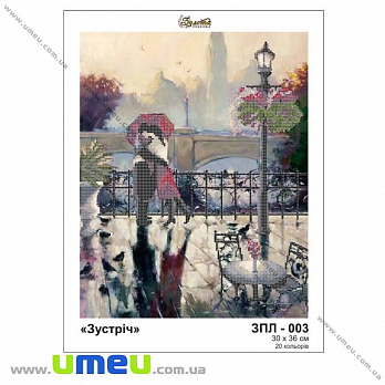 Схема для виш. бісером Золота Підкова, Зустріч ЗПП 003, 36х30 см (SXM-028957)