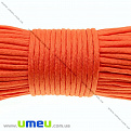 Шнур паракорд семижильный 4 мм, Оранжевый, 1 м (LEN-011128)