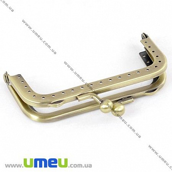 Фермуар металевий, Антична бронза, 8,5х5,7 см (BAG-006657)