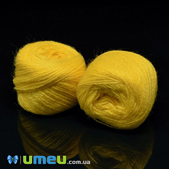Акриловые нитки, Желтые темные, 5 г (80 м) (MUL-038803)
