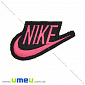 Термоаплікація Nike, 7х4 см, Малинова (APL-024720)