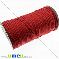 Сутажный шнур, 4 мм, Красный, 1 м (LEN-011650)