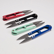 Ножницы стальные для обрезки ниток, 11 cм, 1 шт (INS-009845)