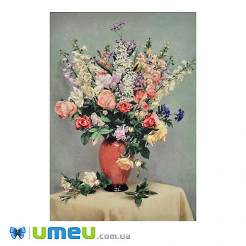 Принт для вишивання стрічками, 28х20 см (UPK-050907)