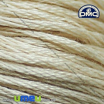 Мулине DMC 0822 Бежево-серый, св., 8 м (DMC-005999)