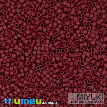 Бісер японський Miyuki Delica 11/0 DB796, Бордовий (BIS-047492)