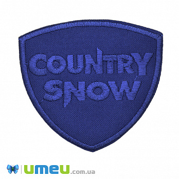 Термоаппликация Country Snow, 7х6,5 см, Синяя, 1 шт (APL-042371)