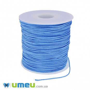 Нейлоновий шнур (для браслетів Шамбала), 1,0 мм, Блакитний (LEN-047106)