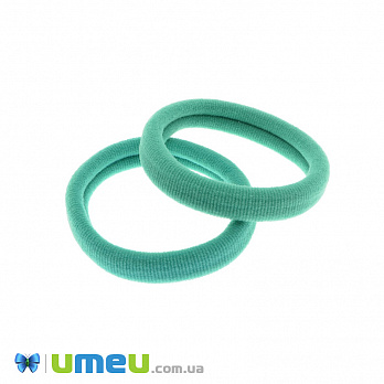 Резинка для волосся мікрофібра, 52 мм, Бірюзова (OSN-041714)