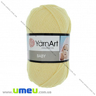 Пряжа YarnArt Baby 50 г, 150 м, Жовта світла 7003, 1 моток (YAR-025247)