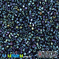 Бісер японський Miyuki Delica Cut 11/0 DBC0002, Ірис синій, 3 г (BIS-040094)