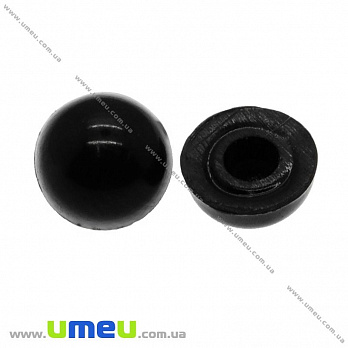 Носик клейовий, 7 мм, Чорний (DIF-009191)