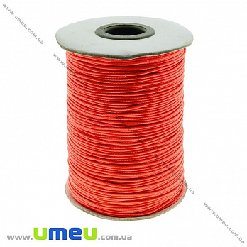Полиэстеровый шнур, Красный яркий, 1,0 мм, 1 м (LEN-021735)