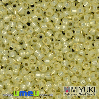 Бисер японский Miyuki круглый RR 11/0 №554, Желтый, 5 г (BIS-036692)