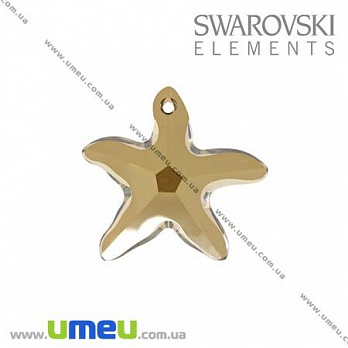 Подвеска Swarovski 6721 Bronze Shade, 17х16 мм, Морская звезда, 1 шт (POD-005628)