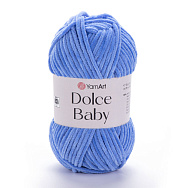 Пряжа YarnArt Dolce Baby 50 г, 85 м, Голубая 777 (YAR-061641)