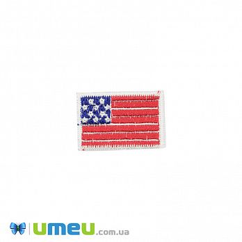 Термоаплікація Прапор Америки, 3х2 см (APL-042544)