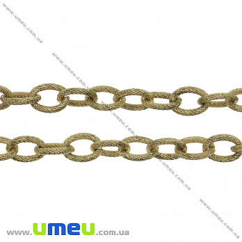 Ланцюг, Золото, 12х9 мм (ZEP-035027)