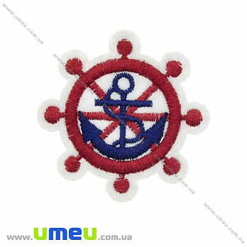 Термоаплікація Штурвал, 5х5 см (APL-024690)