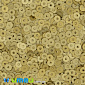 Паєтки Італія круглі плоскі, 3 мм, Золотисті №236W Oro Giallo Satinati, 3 г (PAI-039162)