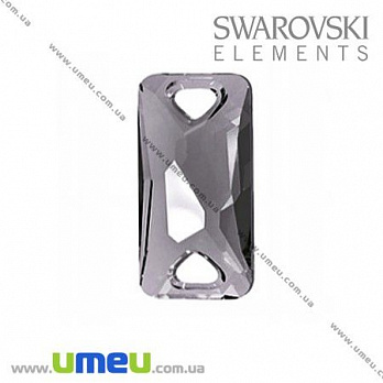 Пришивной элемент Swarovski 3251 Silver Night, 18х9 мм, 1 шт (KAB-005534)