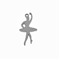 Подвеска из нерж. стали Балерина, 29х14 мм, Темное серебро (STL-059165)